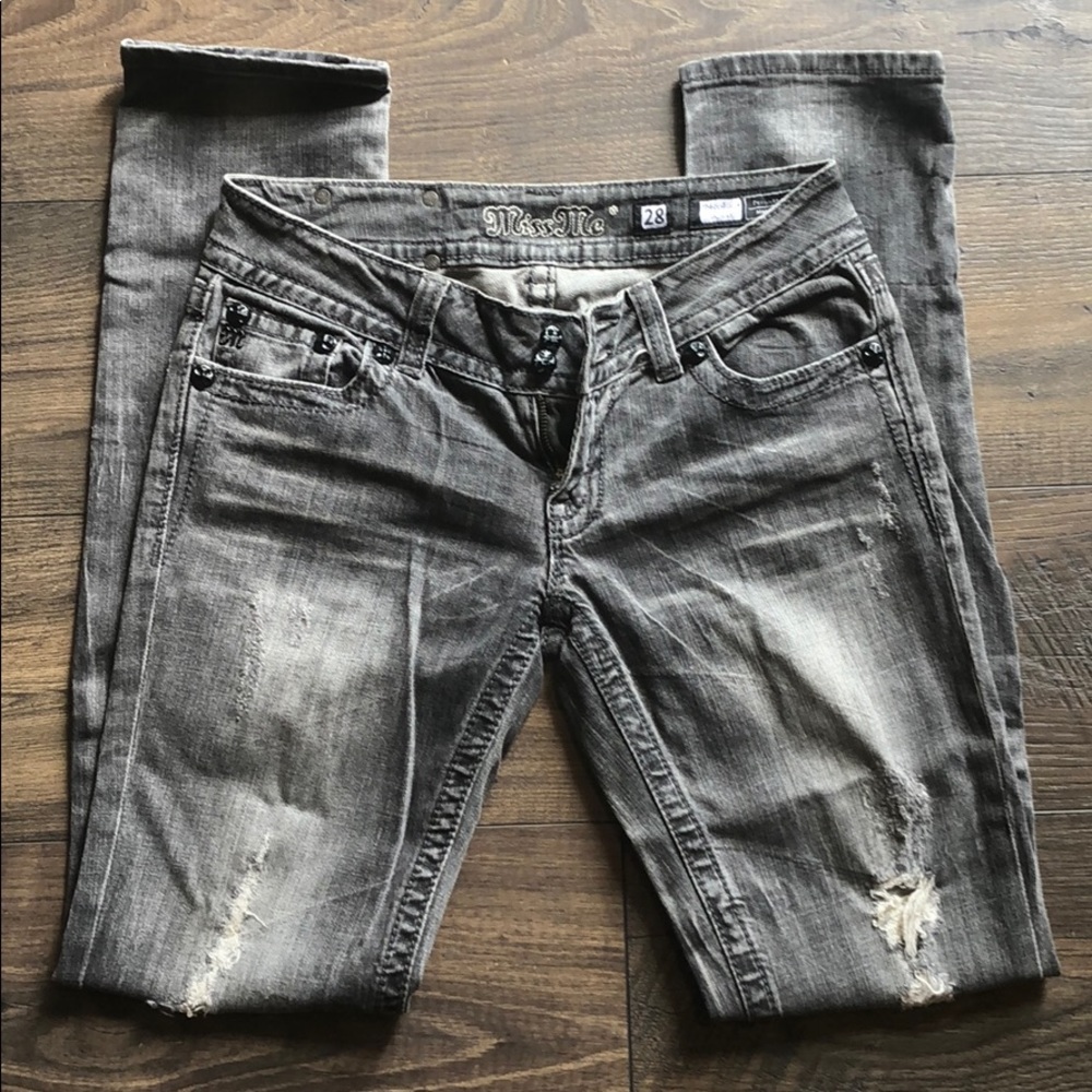Miss Me Black Skinny Jeans